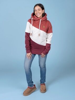 Wanakome Selene Hoodie- Mock Neck Pullover Hoodie- Size Small